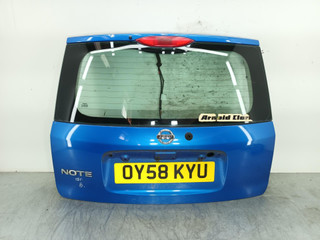 крышка багажника (дверь 3-5) Nissan Note E11 2008, K0100-9U0M0, 90300-9U03A
