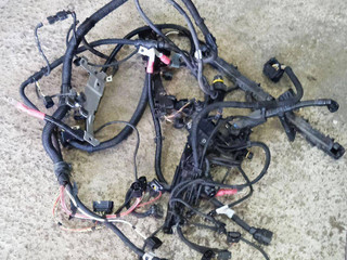 проводка двигателя BMW 5 серия F07/F10/F11 2011, 3.0 л., N52 B30, бензин, АКПП, седан, 7593354, 7598931, 7584632