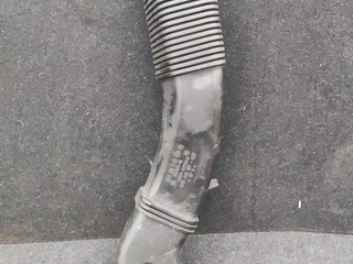 патрубок воздушного фильтра BMW 5 серия F07/F10/F11 F10 2012, 3.0 л., D, N57 D30 B, дизель, АКПП, синий, седан, задний привод, правый руль, 13717811597