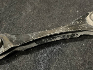 рычаг задний левый BMW 3 серия F30/F31/F34 F30 2012, 2.0 л., D, N47 D20 C, дизель, МКПП, 300, седан, задний привод, правый руль, 6792539