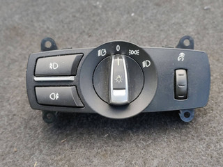 переключатель света BMW 5 серия F07/F10/F11 2011, 3.0 л., D, N57 D30 A, дизель, АКПП, хетчбэк 5 дв., задний привод, правый руль, 9192744