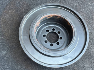 шкив коленвала BMW 5 серия F07/F10/F11 F10 2011, 3.5 л., бензин, АКПП, седан, 7573654
