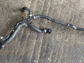 патрубок (трубопровод, шланг) BMW 7 серия F01/F02 2012, 4.4 л., i, бензин, АКПП, седан, полный привод, 7591512, 17127575431