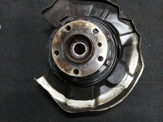 кулак задний правый BMW 3 серия F30/F31/F34 F30 2012, 2.0 л., N20 B20 A, бензин, АКПП, черный, седан, задний привод, правый руль