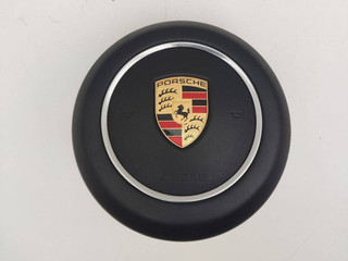 подушка безопасности водителя Porsche Cayenne 958 [рестайлинг] 958 2016, 3.0 л., гибрид, АКПП, внедорожник 5 дв., полный привод, 7P5880201, 7P5880201E