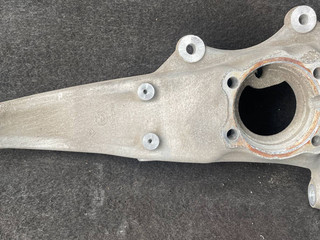кулак поворотный левый BMW 5 серия G30/G31 G30 2019, 2.0 л., i, B48 B20 A, бензин, АКПП, a90, седан, задний привод, правый руль, 6884381, 31206884381