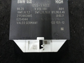 блок управления парктрониками BMW X3 G01 2021, 2.0 л., B47 D20 B, дизель, АКПП, 475 black-sapphire metallic, внедорожник 5 дв., полный привод, правый руль, 9418460, 66209418460