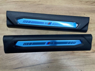 комплект накладок на пороги (внутренние) BMW 2 серия F44 2022, 1.5 л., i, B38 A15 A, бензин, АКПП, белый(300), седан, передний привод, правый руль, 7489947