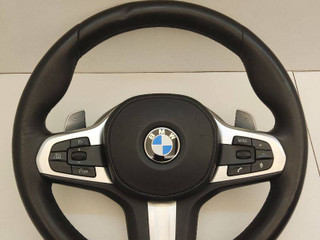 руль BMW 5 серия G30/G31 G30 2018, 3.0 л., B57 D30 A, дизель, АКПП, синий, седан, полный привод, правый руль