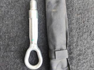 крюк буксировочный BMW 5 серия G30/G31 G30 2018, 2.0 л., B48 B20 A, бензин, АКПП, синий, седан, задний привод, правый руль