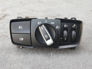 переключатель света BMW 2 серия Gran Tourer F46 [рестайлинг] F46 2020, 1.5 л., B37 C15 A, дизель, минивэн, правый руль, 9865814
