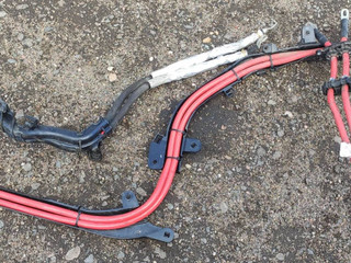 плюсовой провод аккумулятора BMW 4 серия G22/G23 G22 2021, 2.0 л., B47 D20 B, дизель, 9107456, 9107457