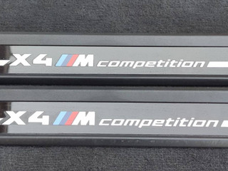комплект накладок на пороги (внутренние) BMW X4 M F98 2019, 3.0 л., S58B30A, бензин, АКПП, внедорожник 5 дв., полный привод, правый руль, 8077613