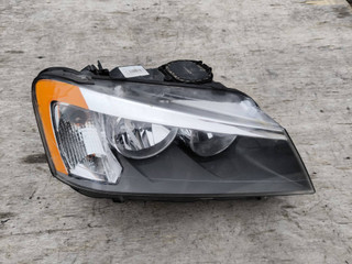 фара правая BMW X3 F25 2011, 3.0 л., i, N52 B30 A, бензин, АКПП, черный, внедорожник 5 дв., полный привод, 7222026