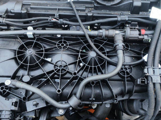 коллектор впускной BMW X5 G05 2021, 4.0 л., B58B30C, гибрид, АКПП, 475 black-sapphire metallic, внедорожник 5 дв., полный привод, 8647977, 11618647977