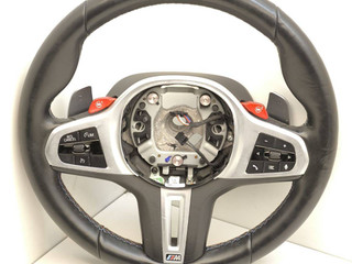 руль BMW X4 M F98 2021, 3.0 л., S58B30A, бензин, АКПП, donington grau (c28), внедорожник 5 дв., полный привод