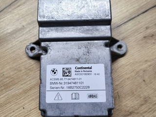 блок AirBag BMW 8 серия G14/G15 G15 2019, 5.0 л., N63B44D, бензин, 416, купе, полный привод, 65779474811, 9474811