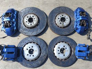 комплект тормозов BMW M8 F91/92 F93 2020, 4.4 л., S63 B44 B, бензин, АКПП, седан, полный привод
