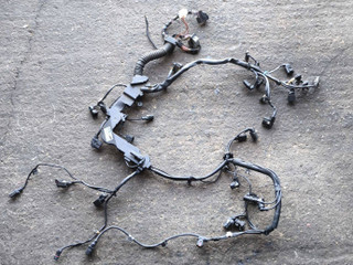проводка двигателя BMW 6 серия F06/F12/F13 F13 2012, 4.0 л., дизель, a82, купе, задний привод, 8507981, 8507980