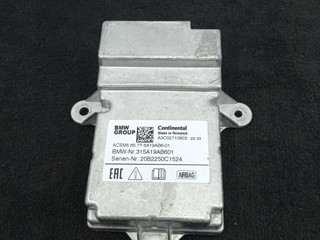 блок AirBag BMW X3 G01 2020, 2.0 л., B47 D20 B, дизель, АКПП, 416, внедорожник 5 дв., полный привод, 5A19AB6, 65775A19AB6