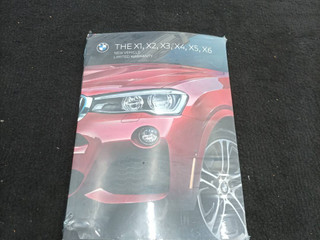 руководство по эксплуатации (сервисная книжка) BMW X4 F26 2018, 5AA2AD3
