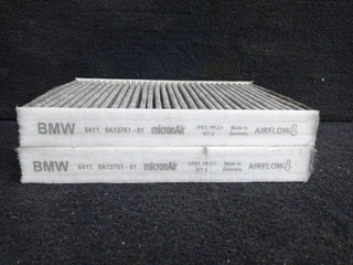 фильтр салонный BMW X5 G05 2021, 3.0 л., гибрид, АКПП, c27, внедорожник 5 дв., полный привод, 5A13761, 64115A13761