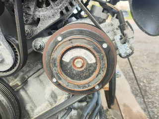 компрессор кондиционера BMW 3 серия F30/F31/F34 F30 2013, 2.0 л., N20 B20 B, бензин, АКПП, седан, полный привод, 9223694