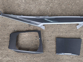 комплект декоративных накладок (дерева) салона BMW M2 G87 2023, 3.0 л., S58B30A, бензин, АКПП, купе, задний привод, 9503705, 8094584, 8094592