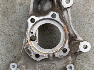 кулак поворотный левый BMW 4 серия G22/G23 G22 2021, 2.0 л., B48 B20 B, бензин, АКПП, c31, купе, задний привод, 6877143, 31216877143