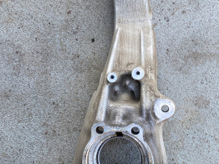 кулак поворотный левый BMW X5 G05 2022, 3.0 л., B57 D30 B, дизель, 416, внедорожник 5 дв., полный привод, 6876655