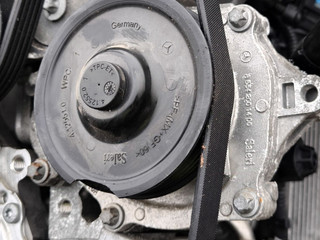 помпа Mercedes-Benz Sprinter W907/W910 W910 2022, 2.0 л., OM 654.920, дизель, 6МКПП, микроавтобус, передний привод, A6542001400, 6542001400
