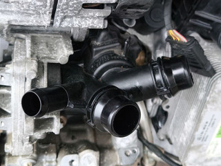 термостат Mercedes-Benz Sprinter W907/W910 W910 2022, 2.0 л., OM 654.920, дизель, 6МКПП, микроавтобус, передний привод, A6542005900, 6542005900