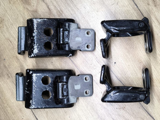 петля двери Mercedes-Benz Sprinter W907/W910 W910 2022, 2.0 л., OM 654.920, дизель, 6МКПП, микроавтобус, передний привод, 9107408800, 9107408700