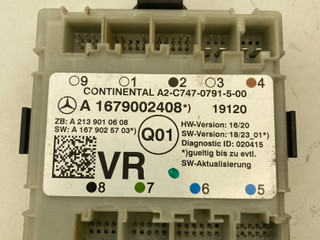 модуль управления двери Mercedes-Benz Sprinter W907/W910 W907 2020, 2.2 л., OM651 DE22LA, дизель, 6МКПП, 9147, микроавтобус, задний привод, правый руль, A1679002408, 1679002408