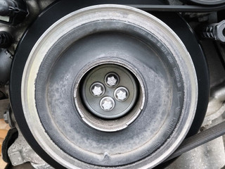 шкив коленвала BMW 8 серия G14/G15 G15 2019, 4.0 л., дизель, купе, полный привод, 8571269, 11238571269