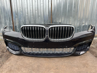 бампер передний BMW 7 серия G11/G12 G11 2017, 4.0 л., дизель, x03 rubin-metallic black, седан, полный привод