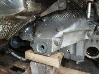 кронштейн двигателя BMW X5 G05 [рестайлинг] G05 2024, 3.0 л., B57 D30 B, дизель, АКПП, 475, внедорожник 5 дв., полный привод, правый руль, 6884474
