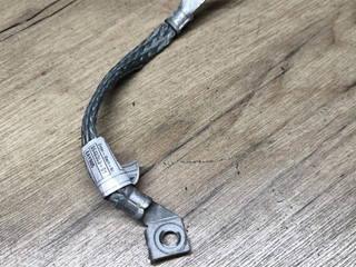 минусовой провод аккумулятора BMW 4 серия F32/F33 F32 2013, 2.0 л., N47 D20 C, дизель, АКПП, купе, 8648003