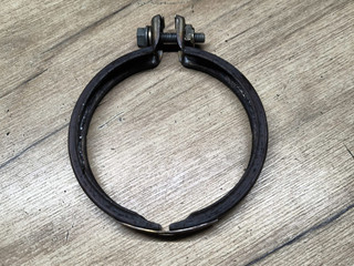 хомут глушителя BMW X3 G01 2021, 2.0 л., B48 B20 A, бензин, АКПП, внедорожник 5 дв., 7606136, 18307606136