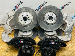 комплект тормозов BMW X7 G07 [рестайлинг] G07 2024, 4.0 л., дизель, АКПП, 416, внедорожник 5 дв., полный привод, 6887398, 6887397, 6878312, 6878311, 6880474, 6880473, 6898494, 6898493, 6897357, 6897358