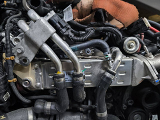 охладитель EGR / Радиатор EGR BMW 8 серия G14/G15 G14 2019, 4.0 л., дизель, АКПП, 475, кабриолет, полный привод, 8513132, 8599832