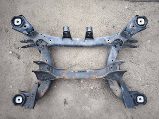 балка подвески задняя BMW X6 F16 2018, 4.0 л., дизель, АКПП, внедорожник 5 дв., полный привод