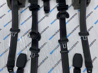 ремень безопасности комплект BMW M3 G80/G81 G80 2023, 3.0 л., S58B30A, бензин, АКПП, c4p, седан, задний привод, правый руль, 8076382, 8076376, 8076363, 8076364, 8076375