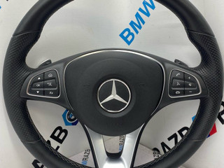 руль Mercedes-Benz V-Класс W447 [рестайлинг] W447 2024, 2.0 л., OM 654.920, дизель, АКПП, черный обсидиан металлик mb 9197, микроавтобус, задний привод, A0024603003, 0024503003