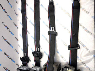 ремень безопасности комплект BMW M2 G87 2023, 3.0 л., S58B30A, бензин, МКПП, купе, задний привод, 8097753, 8097754, 8747471, 8747472