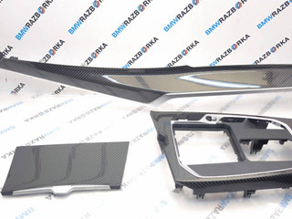 комплект декоративных накладок (дерева) салона BMW M2 G87 2023, 3.0 л., S58B30A, бензин, МКПП, купе, задний привод, 9503705, 8094582, 8094590