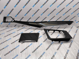 комплект декоративных накладок (дерева) салона BMW M2 G87 2024, 3.0 л., S58B30A, бензин, АКПП, купе, задний привод, 9503705, 8094584, 8094592