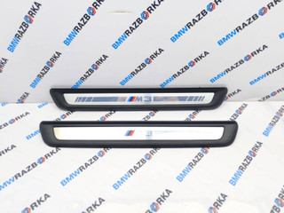 комплект накладок на пороги (внутренние) BMW M3 G80/G81 G80 2023, 3.0 л., S58B30A, бензин, АКПП, c4g, седан, полный привод, правый руль, 8075021