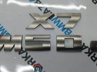 эмблема BMW X7 G07 2019, 3.0 л., B57 D30 C, дизель, АКПП, 475, внедорожник 5 дв., полный привод
