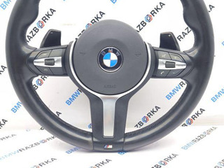 руль BMW X6 F16 2015, 3.0 л., N57 D30 C, дизель, АКПП, a96, внедорожник 5 дв., полный привод